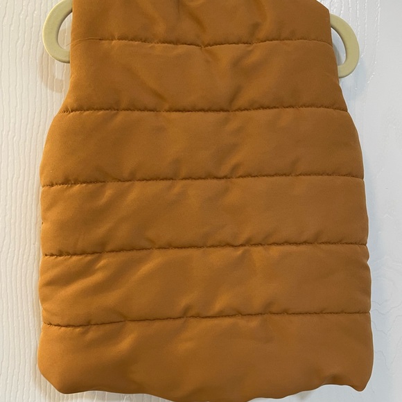 Timberland Tan Puffer Vest 12 M Great Condition Zip Up - Picture 2 of 5